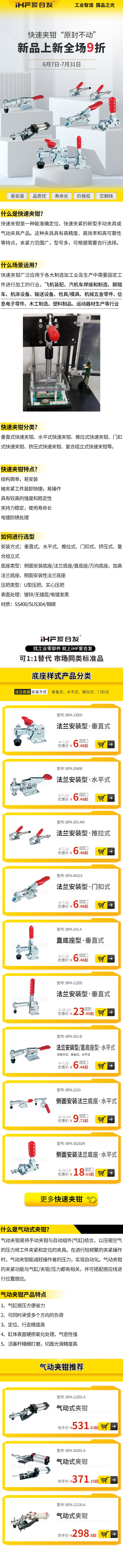 「產(chǎn)品上新」愛合發(fā)快速夾鉗什么場景應用？